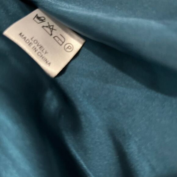 Poems Bolero Jacket Blue Rosette Romantic Beautiful Cropped SZ S MSRP 198 NWT - Picture 7 of 16